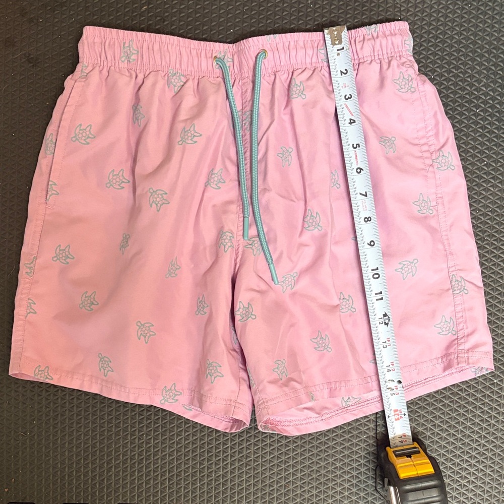 Pink Kids Swim Trunks